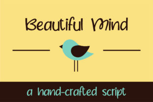 Beautiful Mind: A Handwritten Font That Balances Charm and Utility