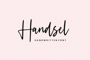 Handsel: A Handwritten Font That Adds Character and Charm