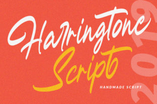 Harringtone Script: Bold, Authentic Handwriting