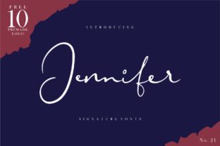 Jennifer: A Natural Handwritten Font for Authentic Design
