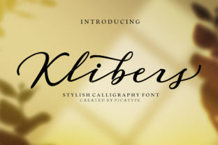 Klibers: The Modern Calligraphy Font That Adds Elegance to Every Design