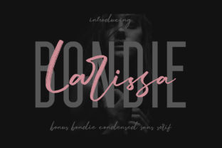 Larissa Duo: A Beautiful, Bold Handwritten Font with Authentic Charm