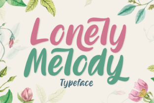 Lonely Melody: The Font That Captures the Essence of a Warm Summer Day