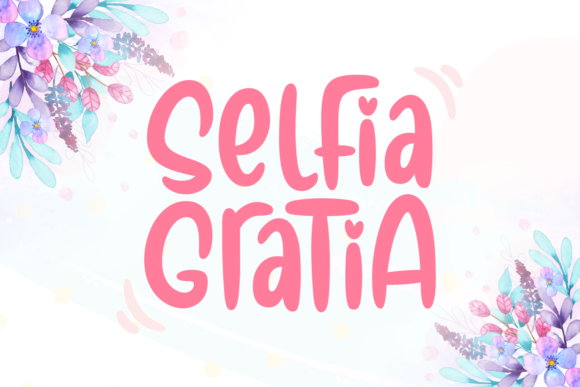 Selfia Gratia: A Handwritten Font That Elevates Your Design Workflow