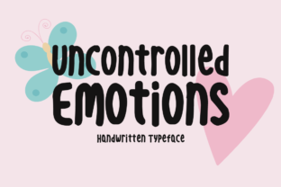 Uncontrolled Emotions: A Unique Font with a Personality